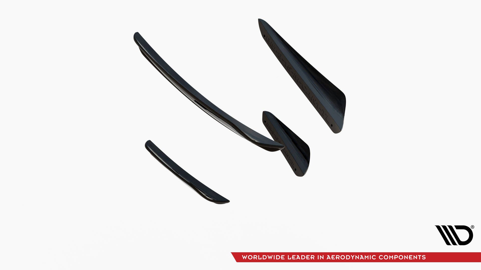 Front bumper wings (canards) bmw m8  gran coupe f93 / coupe f92