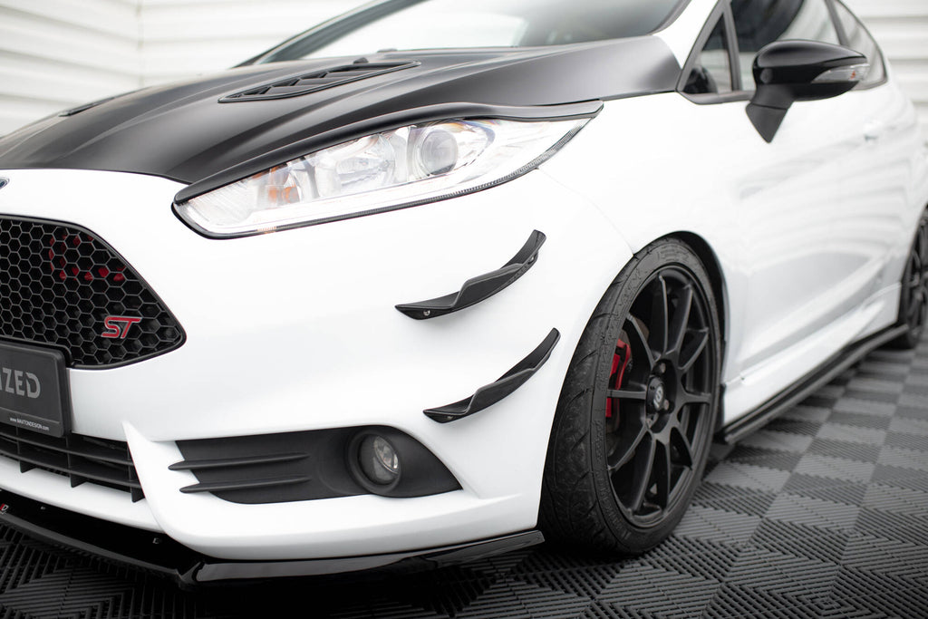 Front bumper wings (canards) ford fiesta 7 st facelift