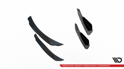 Front Bumper Wings (Canards) Ford Fiesta 7 pcs Facelift