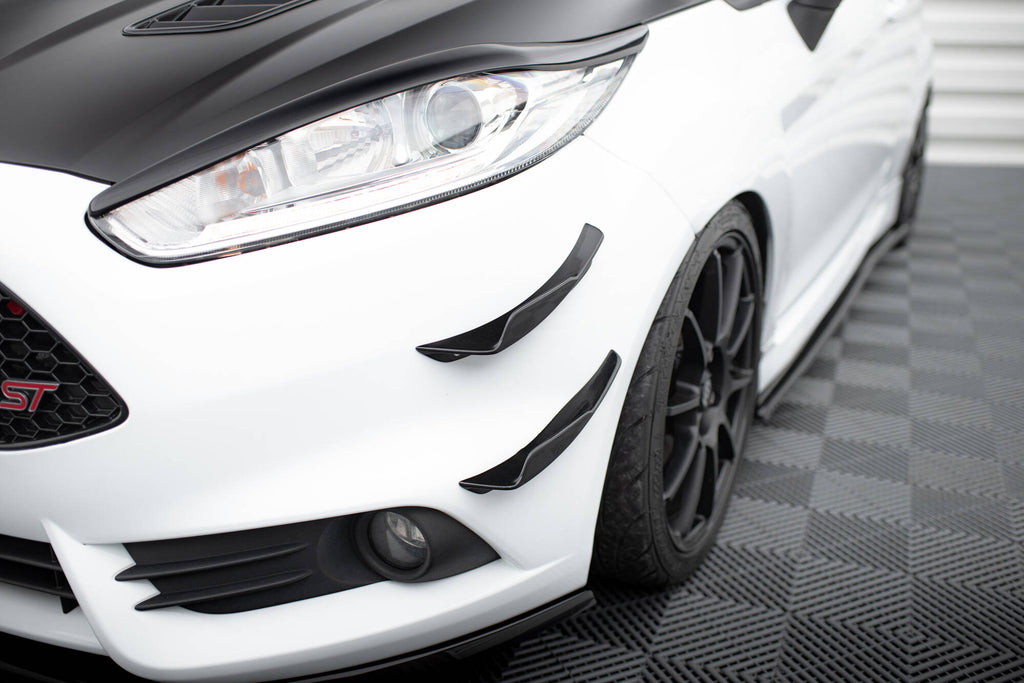 Front bumper wings (canards) ford fiesta 7 st facelift