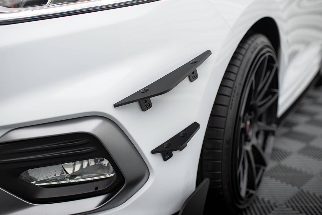 Front bumper wings (canards) ford fiesta mk8 st/ st-line