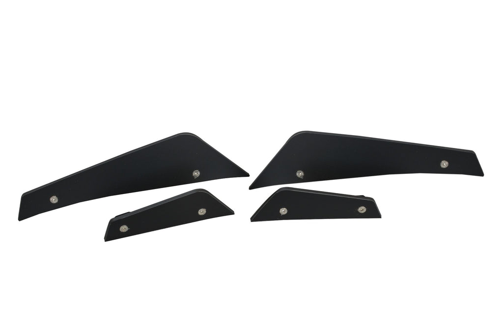 Front bumper wings (canards) ford fiesta st mk7 fl