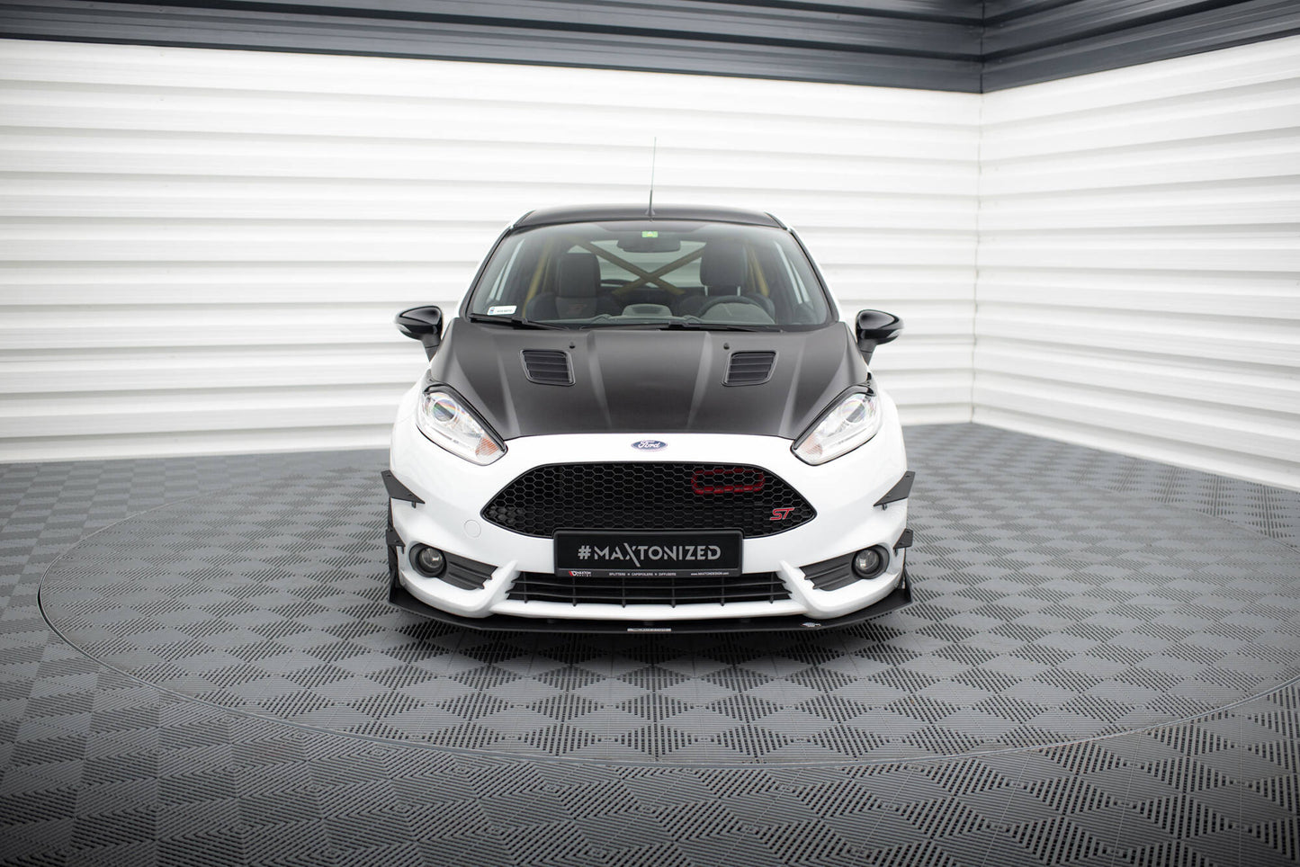 Front Bumper Wings (Canards) Ford Fiesta ST MK7 FL