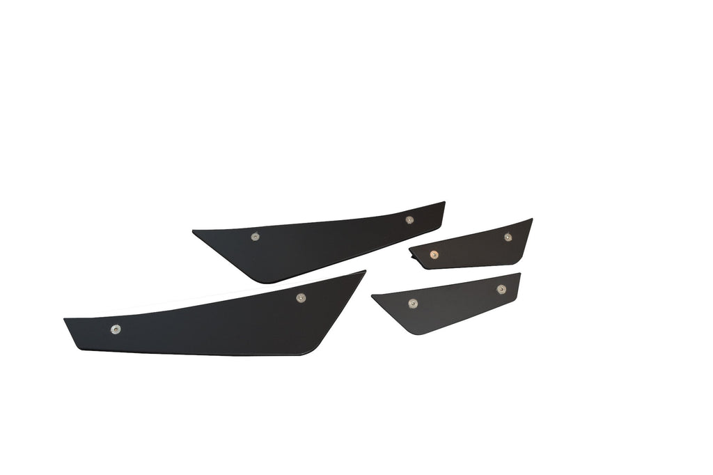 Front bumper wings (canards) ford fiesta st mk7 fl