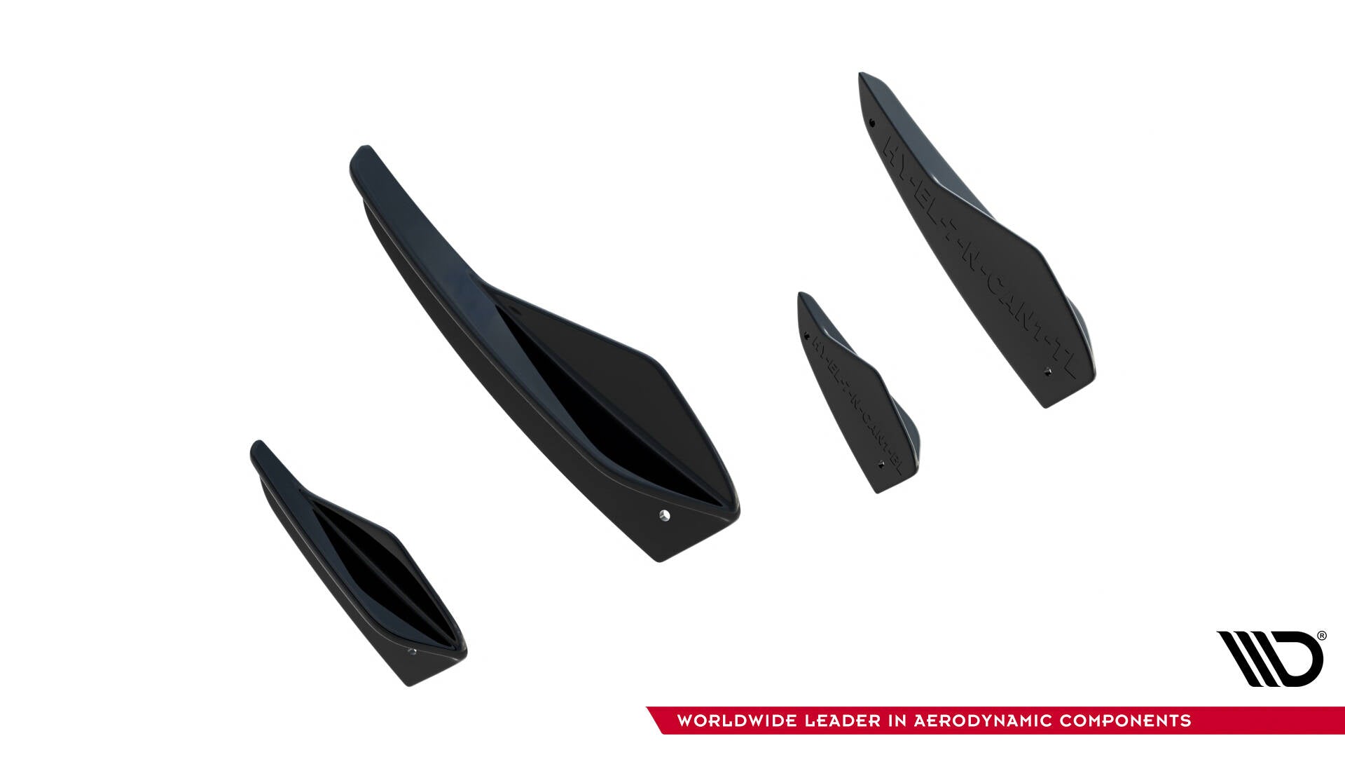 Front bumper wings (canards) hyundai elantra n mk7