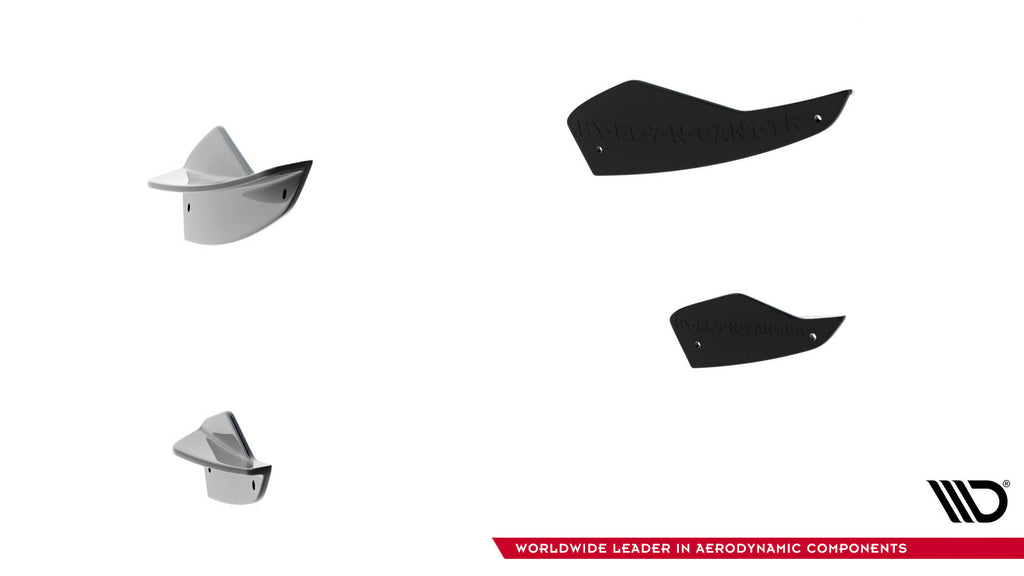 Front bumper wings (canards) hyundai elantra n mk7