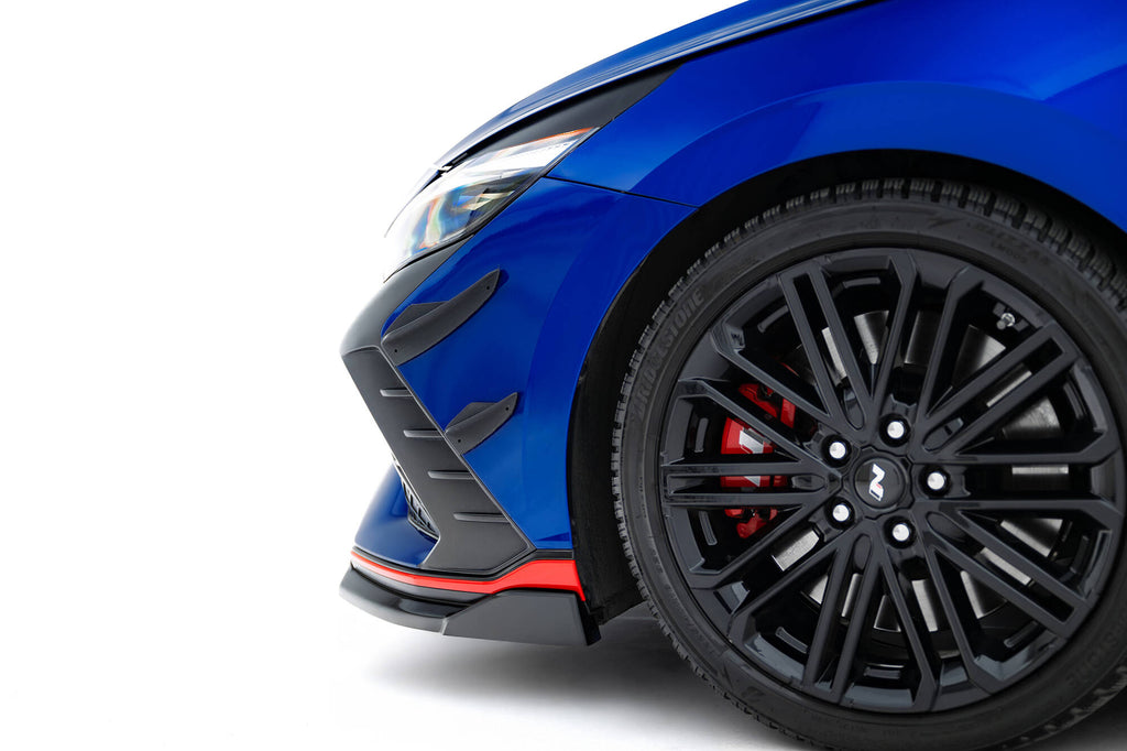 Front bumper wings (canards) hyundai elantra n mk7