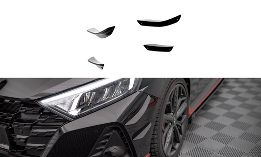 Front bumper wings (canards) hyundai i20 n mk3