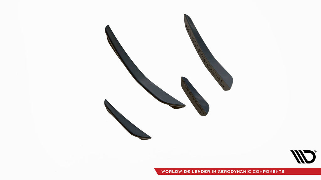 Front bumper wings (canards) hyundai i30 n / i30 n-line hatchback/fastback mk3 facelift
