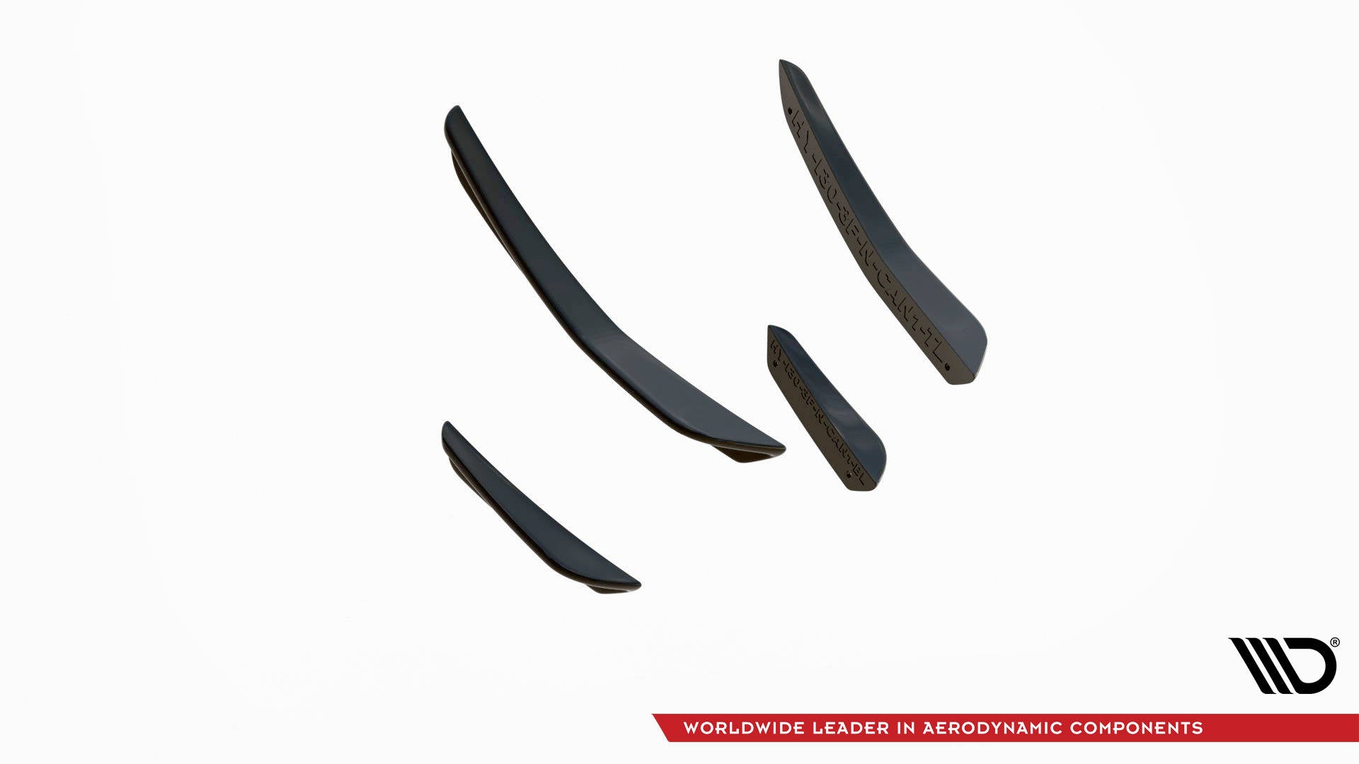 Front bumper wings (canards) hyundai i30 n / i30 n-line hatchback/fastback mk3 facelift