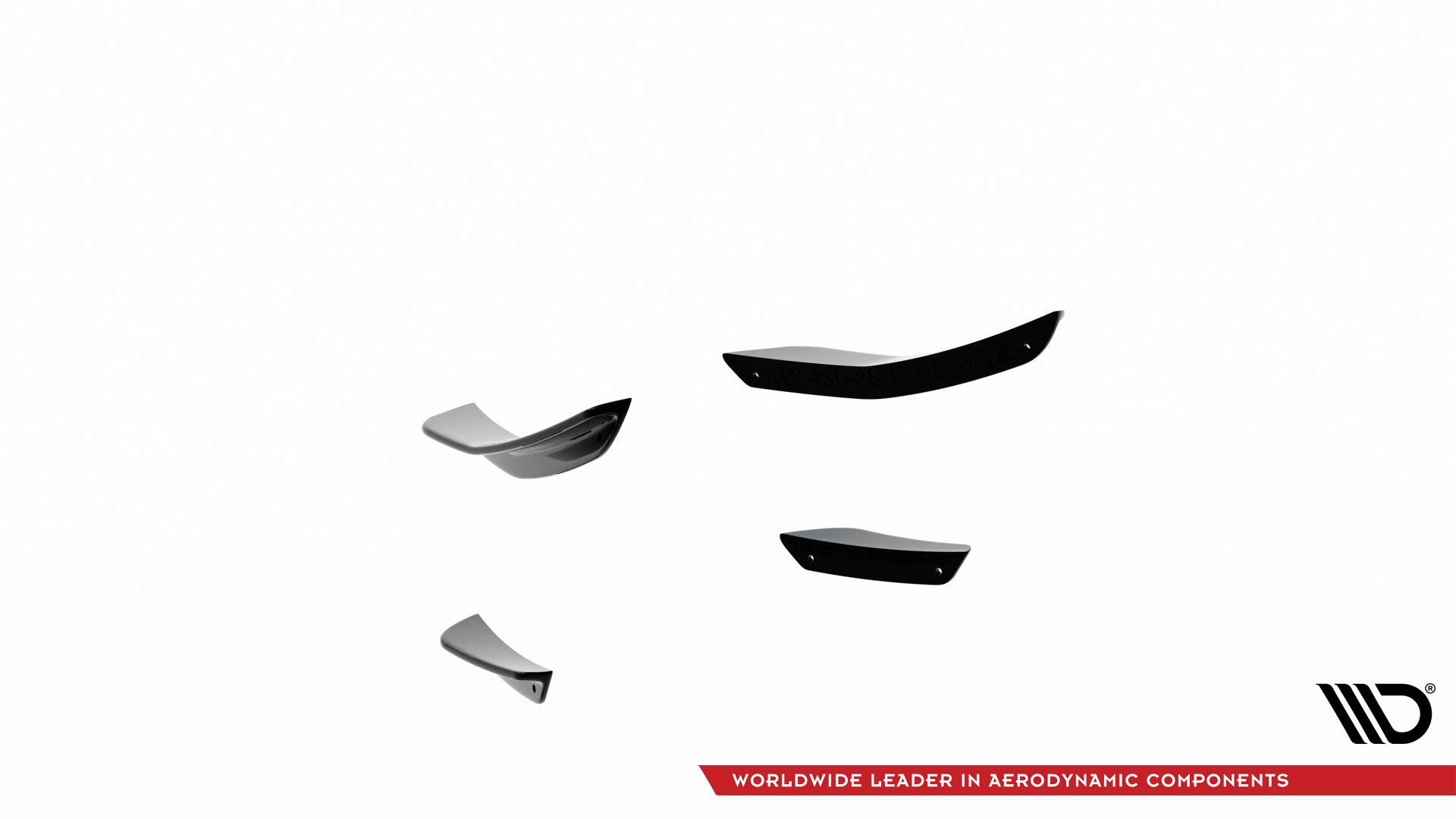 Front bumper wings (canards) hyundai i30 n / i30 n-line hatchback/fastback mk3 facelift