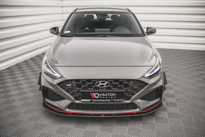 Etupuskurin siivet (Canards) Hyundai I30 N / I30 N-Line Hatchback / Fastback MK3 FaceLift