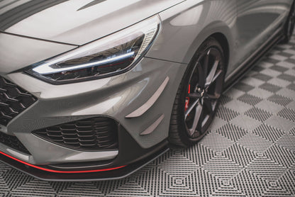 Etupuskurin siivet (Canards) Hyundai I30 N / I30 N-Line Hatchback / Fastback MK3 FaceLift