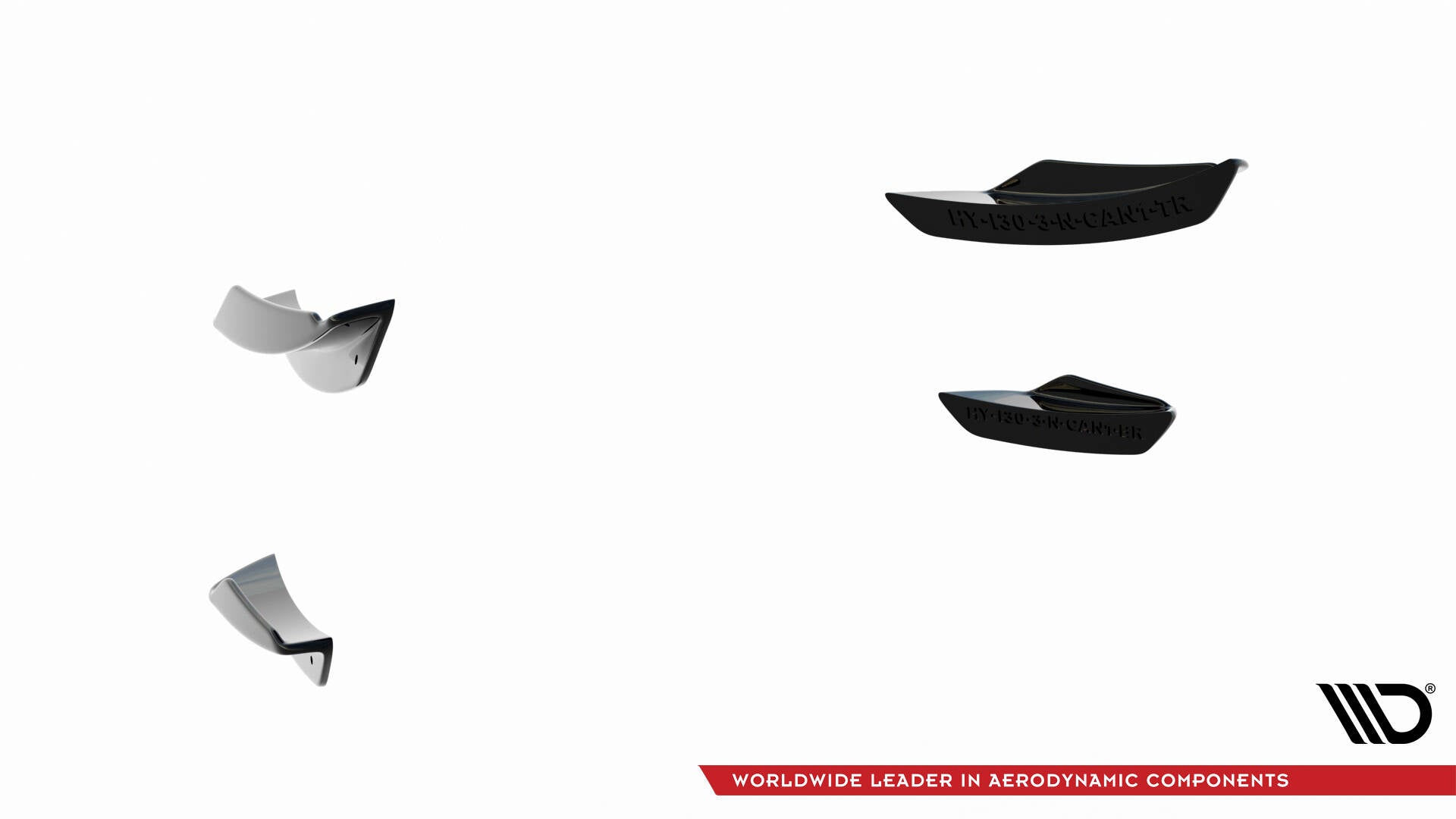 Front bumper wings (canards) hyundai i30 n mk3