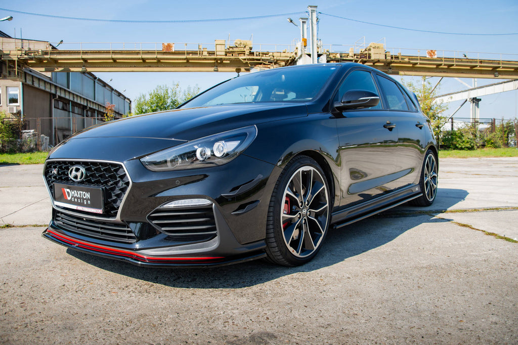 Front bumper wings (canards) hyundai i30 n mk3