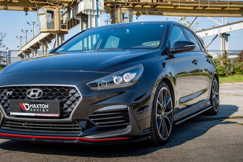 Front bumper wings (canards) hyundai i30 n mk3