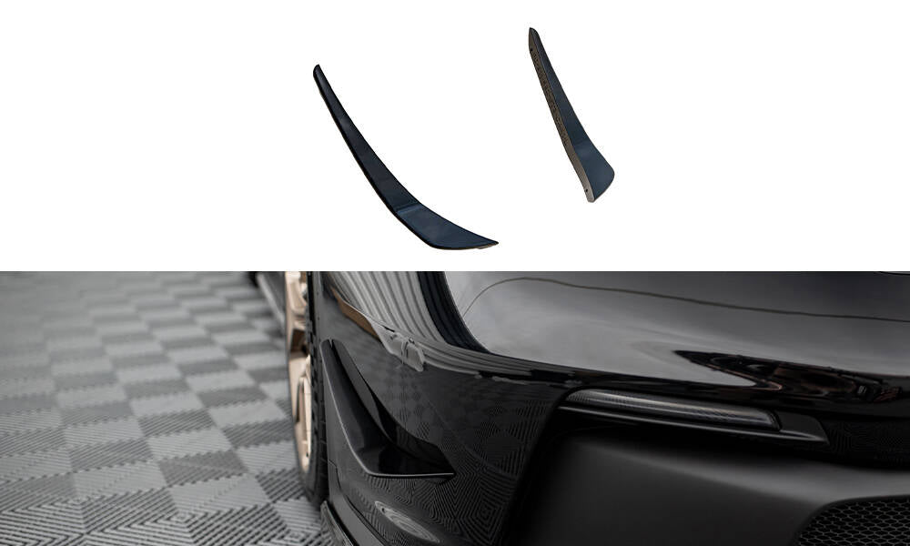 Front bumper wings (canards) porsche 911 992 gt3