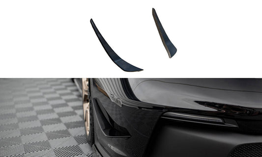 Front bumper wings (canards) porsche 911 992 gt3