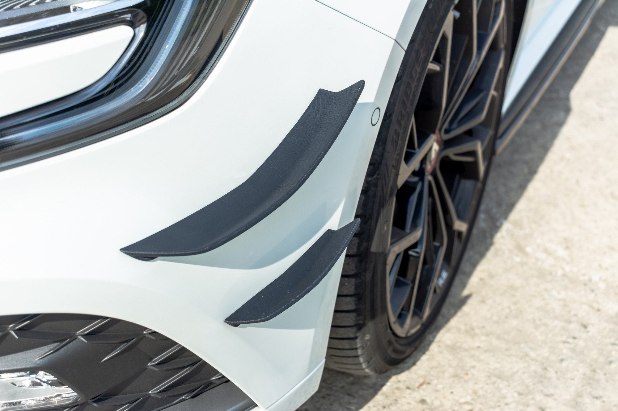 Etupuskurin siivet (Canards) Renault Megane IV Rs