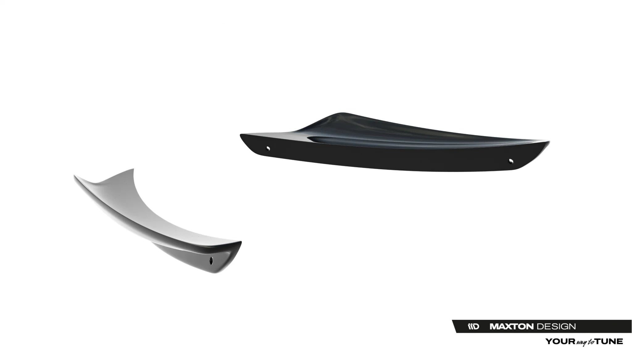 Front bumper wings (canards) skoda kodiaq rs mk2