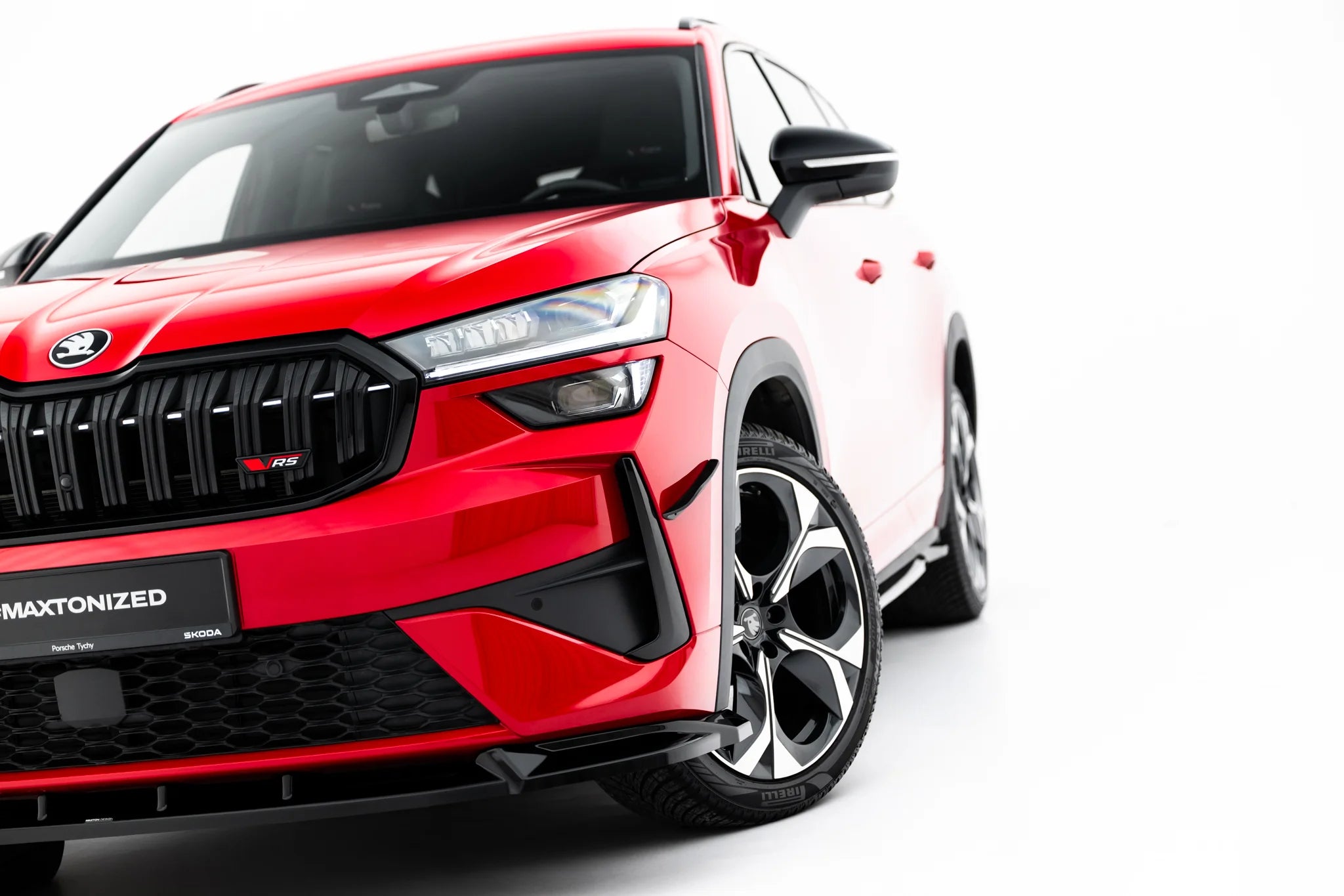 Front bumper wings (canards) skoda kodiaq rs mk2