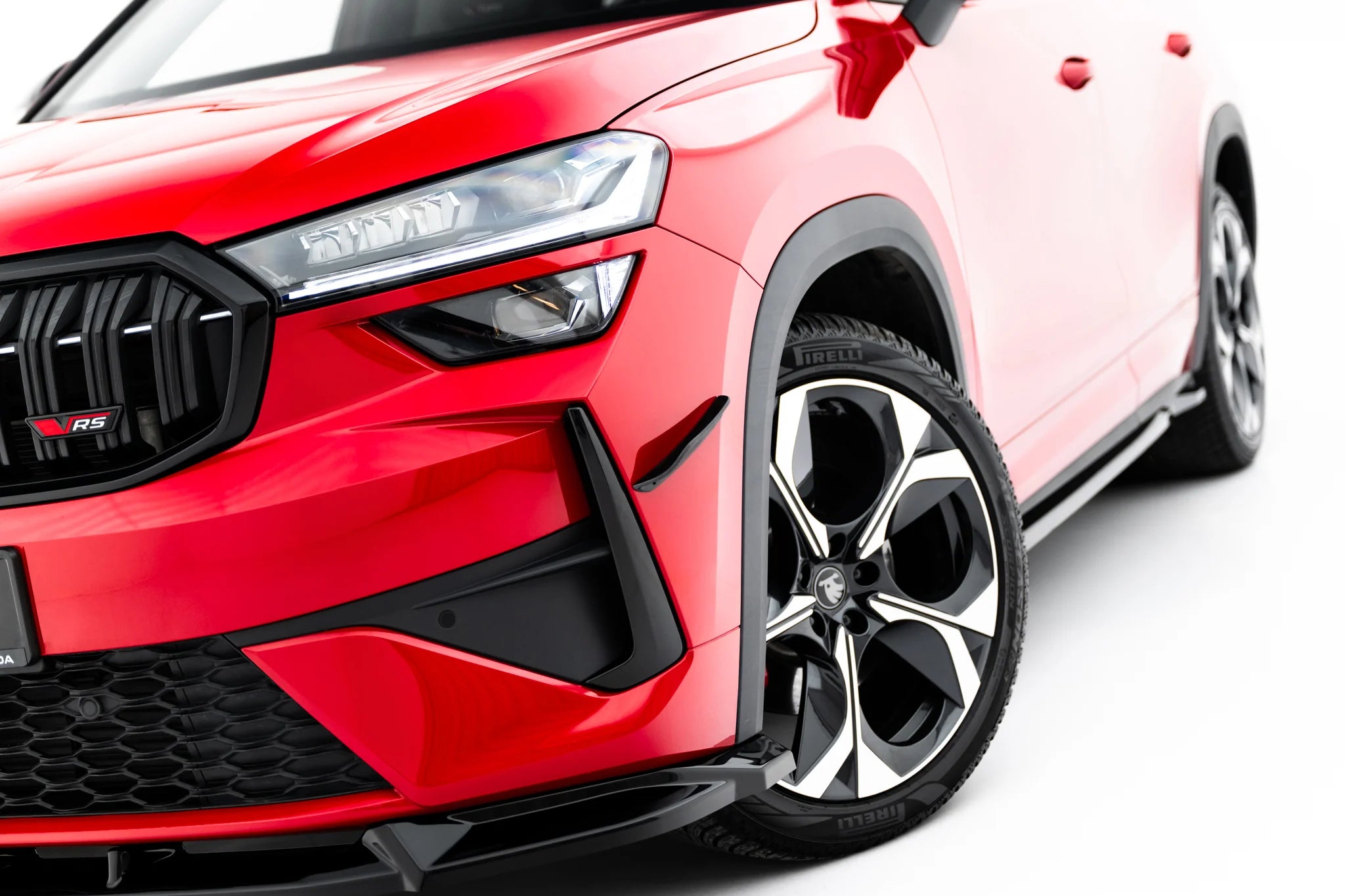 Front bumper wings (canards) skoda kodiaq rs mk2