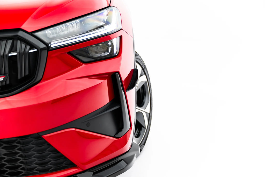 Front bumper wings (canards) skoda kodiaq rs mk2