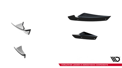 Front bumper wings (canards) skoda octavia rs mk4
