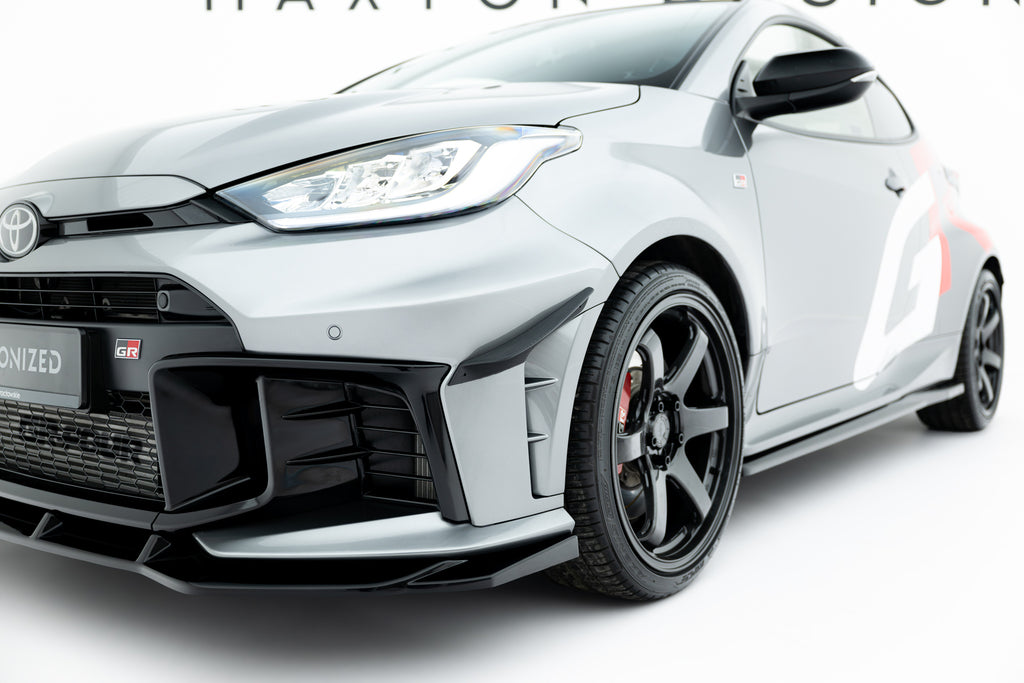 Frontfangervinger (canards) toyota gr yaris mk4 ansiktsløftning