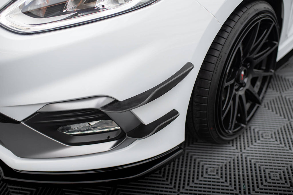 Forreste kofangervinger (canards) v.2 Ford Fiesta MK8 ST / ST-line