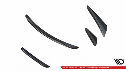 Front bumper wings (canards) v.3 ford fiesta mk8 st / st-line