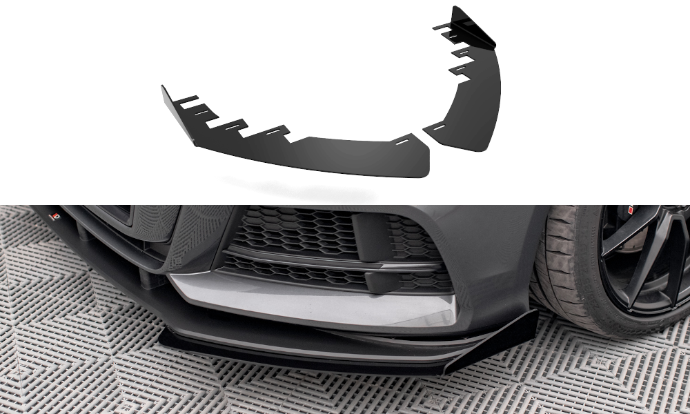 Front flaps audi s3 / a3 s-line sportback 8v facelift