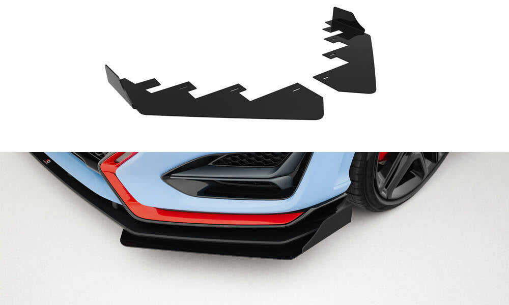 Front flaps hyundai veloster n mk2