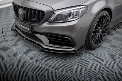 Front flaps mercedes-amg c63 sedan / estate w205 facelift
