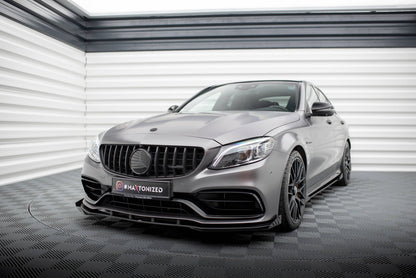 Front flaps mercedes-amg c63 sedan / estate w205 facelift
