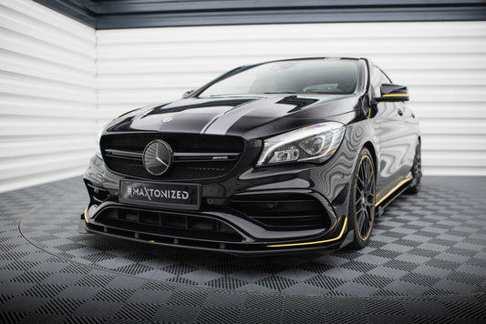 Front flaps mercedes-amg cla 45 aero c117 facelift
