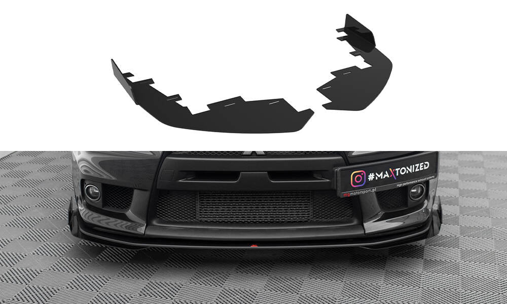 Etuläpät Mitsubishi Lancer Evo X