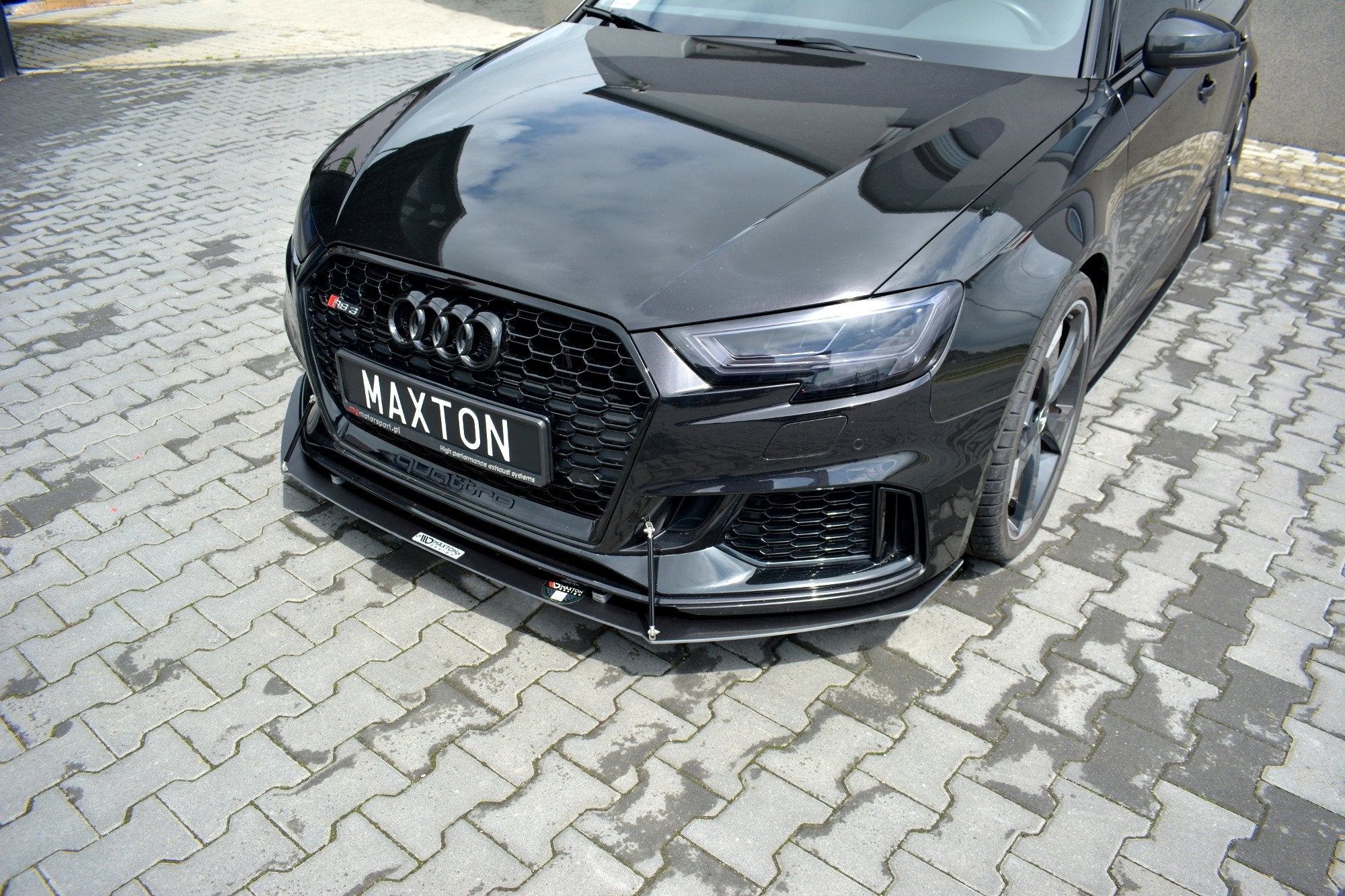 Front Racing Splits V.1 Audi RS3 8V FL Sportback