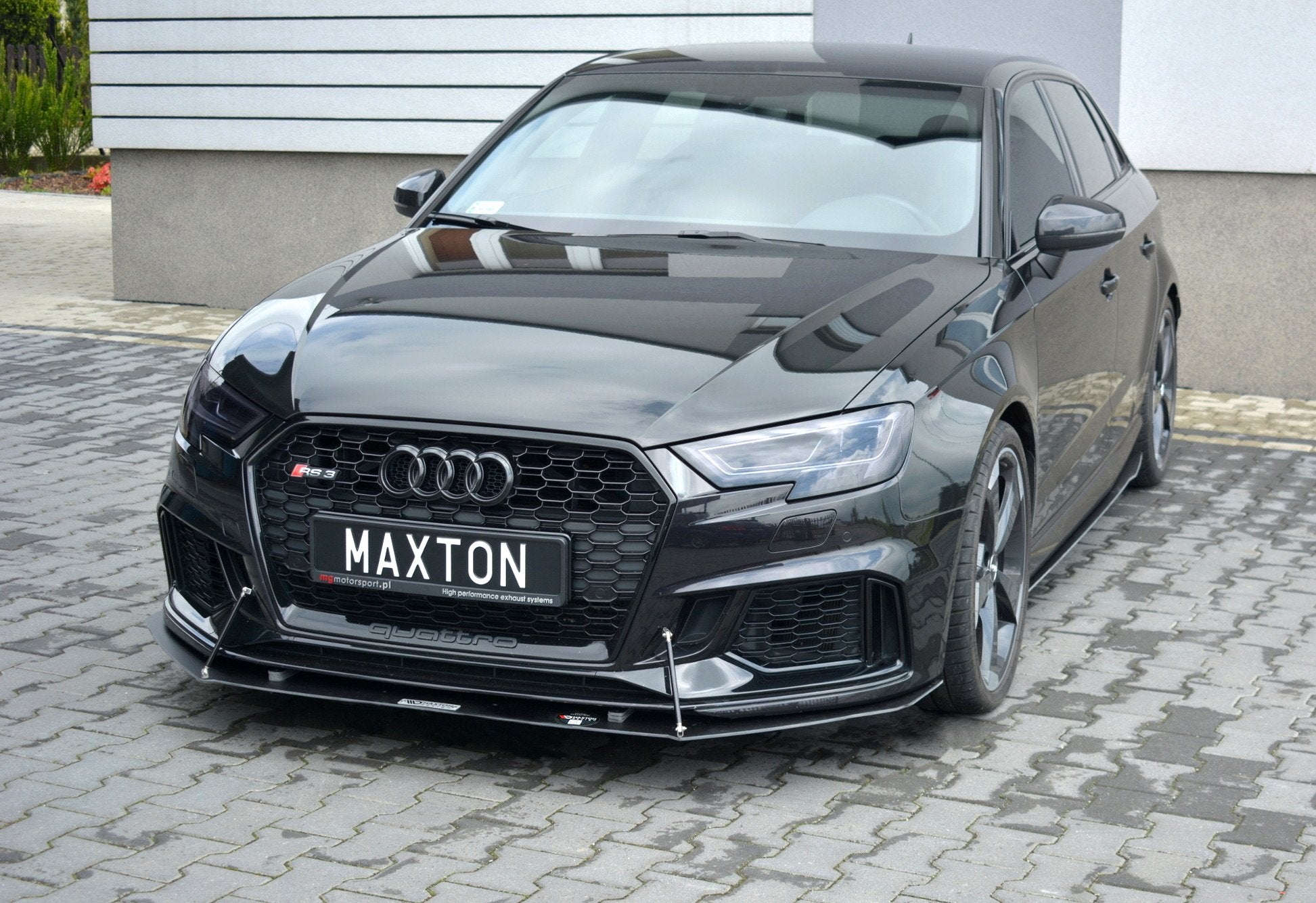 Front Racing Splits V.1 Audi RS3 8V FL Sportback
