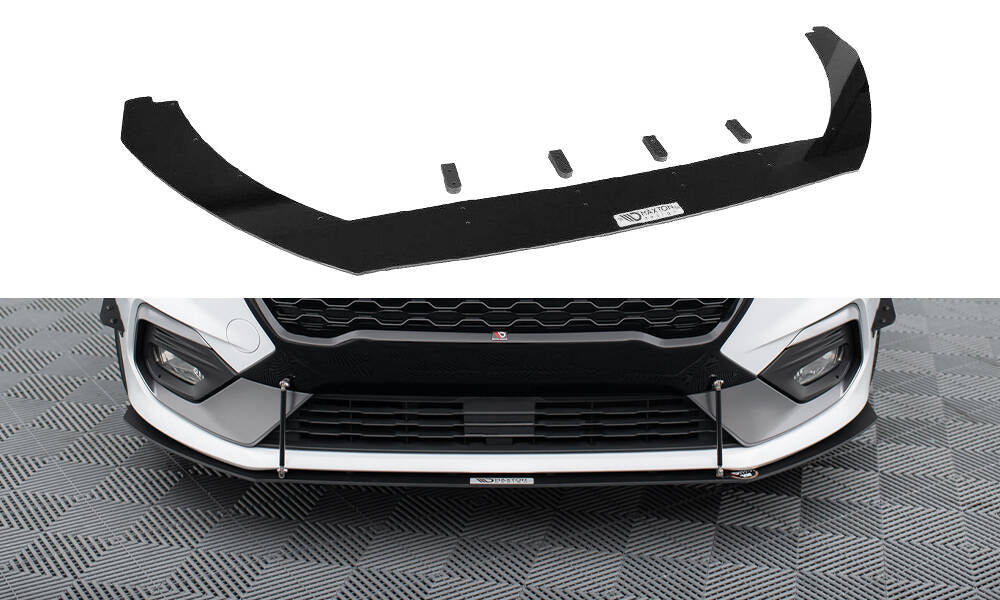 Front racing splitter v.2 ford fiesta mk8 st / st-line