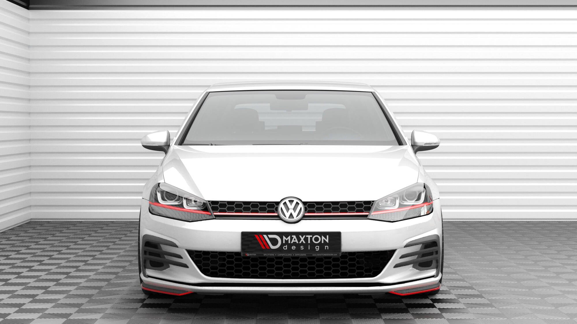 Etupuolen jakajat Volkswagen Golf GTI MK7 FaceLift