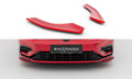 Front side splitters volkswagen golf r / r-line mk7 facelift