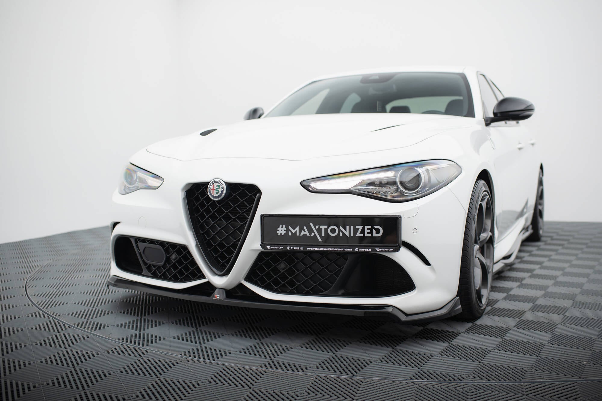 Front Split Alfa Romeo Giulia Quadrifoglio
