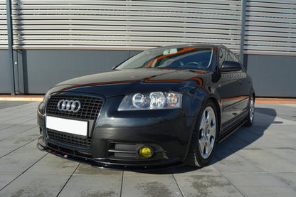 Front splitter audi a3 8p s-line