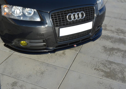 Front splitter audi a3 8p s-line