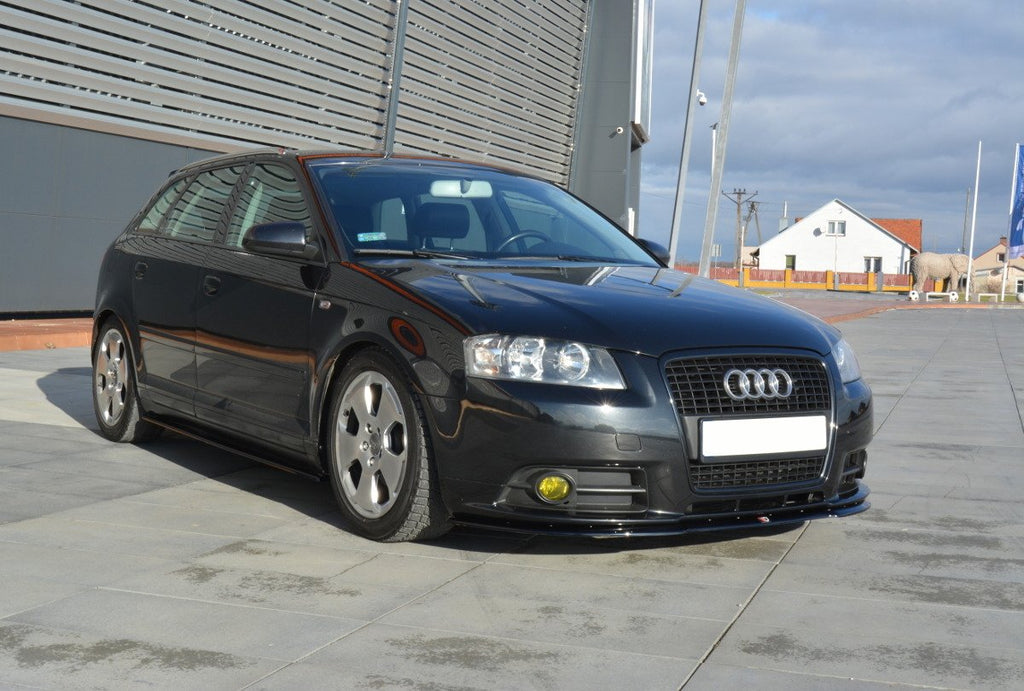 Front splitter audi a3 8p s-line