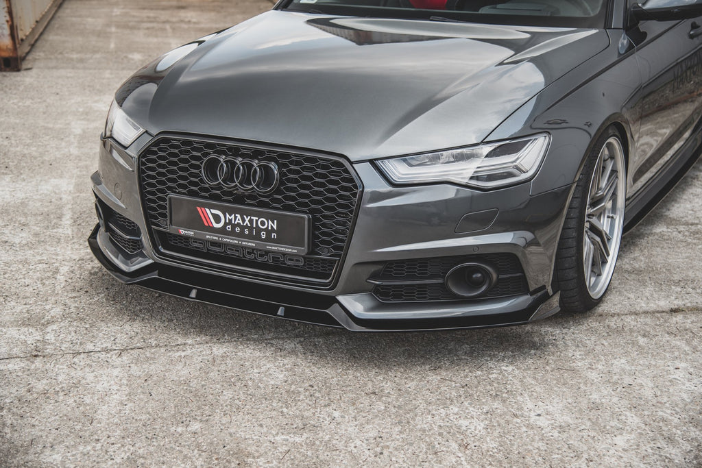 Front splitter audi a6 / a6 c7 s-line/ s6 c7 facelift