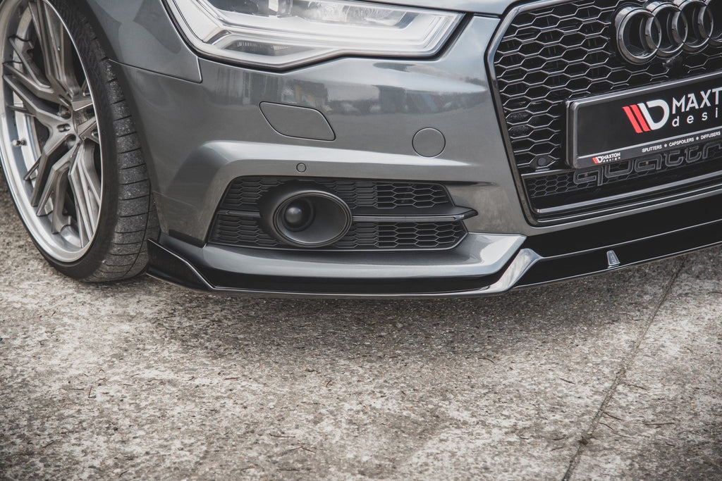 Front splitter audi a6 / a6 c7 s-line/ s6 c7 facelift
