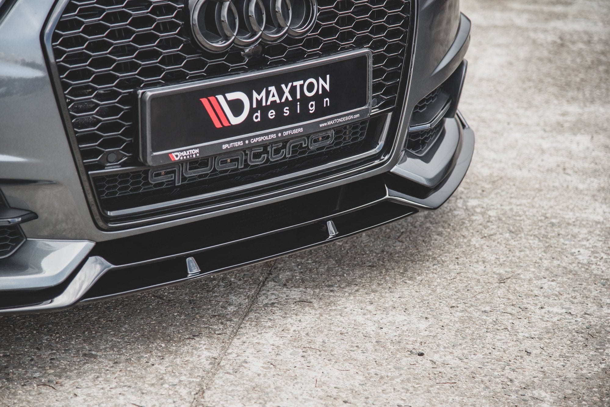 Front splitter audi a6 / a6 c7 s-line/ s6 c7 facelift