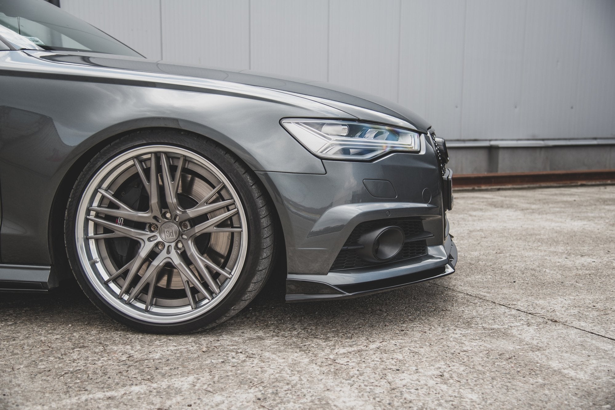 Front splitter audi a6 / a6 c7 s-line/ s6 c7 facelift
